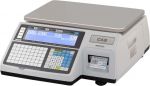 картинка ТОРГОВЫЕ ВЕСЫ CAS CL3000-B С ПЕЧАТЬЮ ЭТИКЕТОК, ПАМЯТЬЮ ТОВАРОВ И ETHERNET